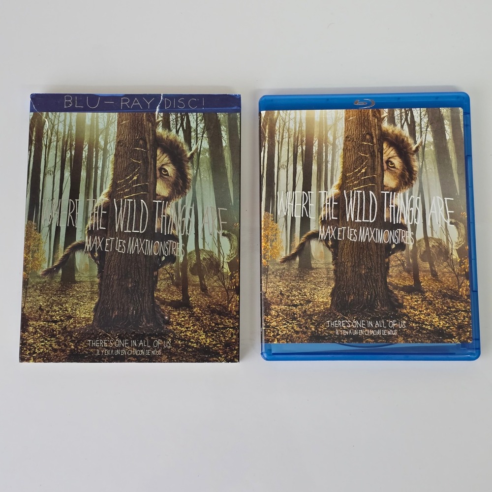 Where the Wild Things Are Blu-ray DVD Combo Slipcover Warner Bros